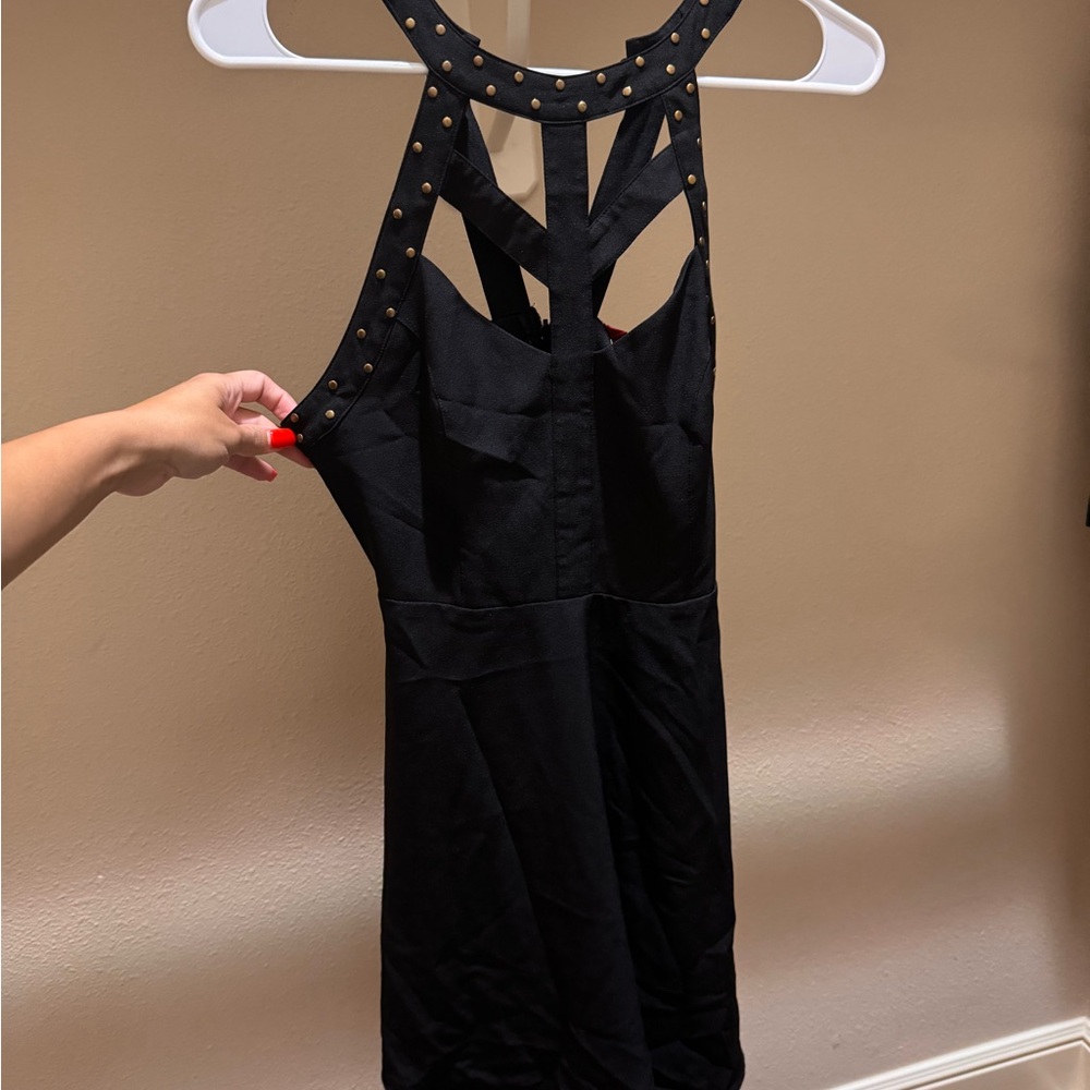 Guess Black Studded Dress